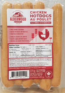 Chicken Hotdogs - Alderwood